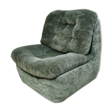 Velvet armchair