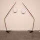 Floor lamp 'Fishing Pole' by Svend Aage Holm Sorensen - Denmark - 1950's