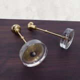 2 Scandinavian candlesticks Gunnar Ander for Ystad Metall 1960