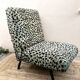 Vintage heater 50's leopard