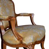 Louis XV style armchairs, around 1890