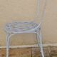 Chair all metal refined
