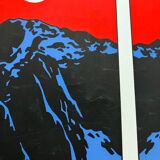 Floc'h signed silkscreen print of the film Petites Coupures by Pascal Bonitzer