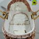 Bassinet baby rattan on foot