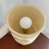 Lampe à poser en albâtre