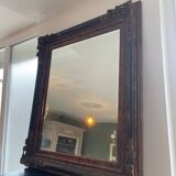 Old beveled mirror