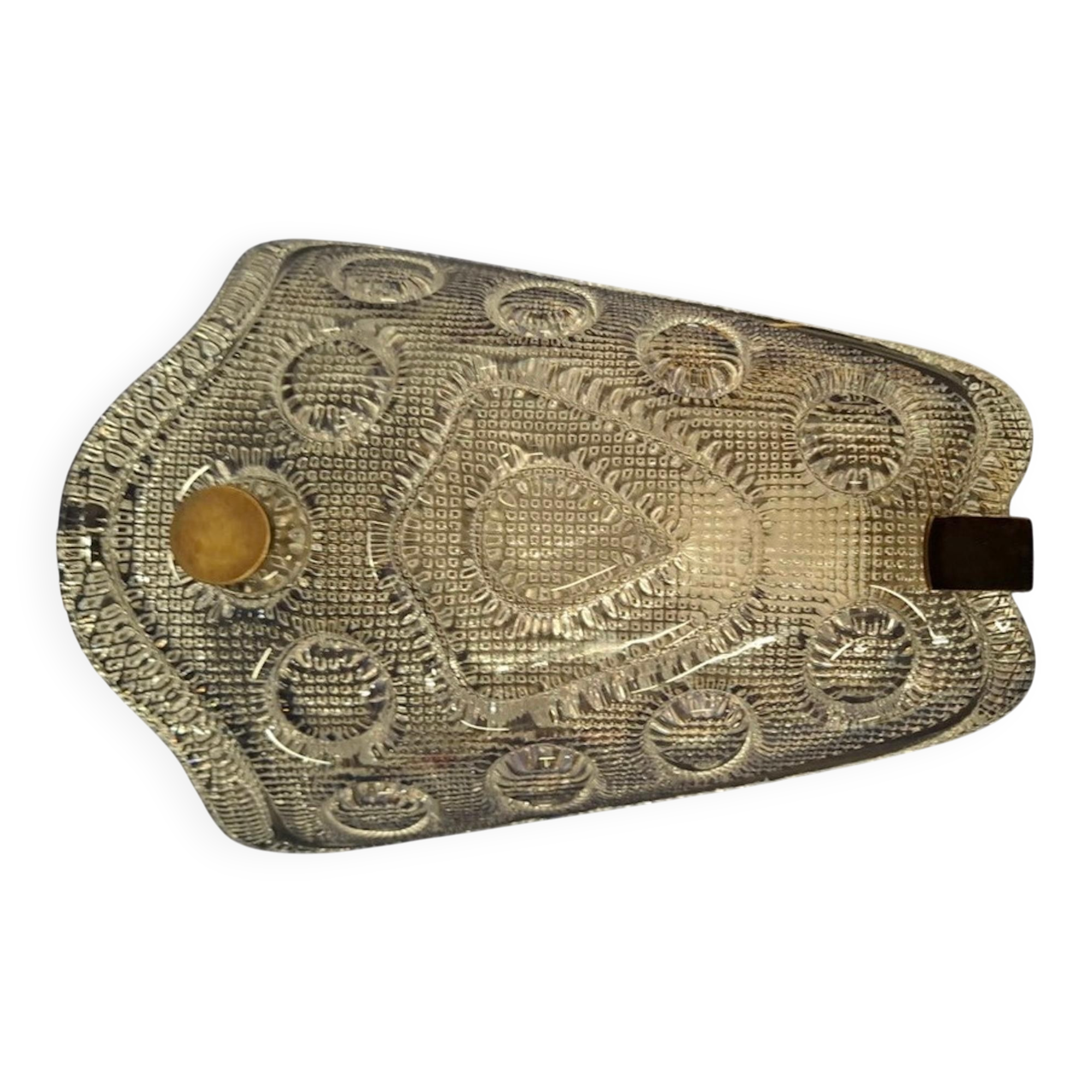 Carl Fagerlund, brass and glass applique, mid-century modern, 1960 Sweden