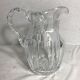Former pitcher ewer molded crystal polished jug vintage