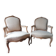 paire de fauteuils style Louis xv