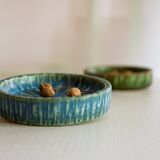 Scandinavian art pottery Birka bowls by Gunnar Nylund for Rörstrand, 1960s, set of 2