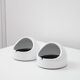 Pair of "Nautical" ashtrays by Cini & Nils for OPI Milano