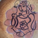 Duo of Savoy pottery - stoneware dishes from Frangy