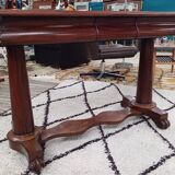 Regency mahogany console desk 19th century