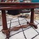 Regency mahogany console desk 19th century