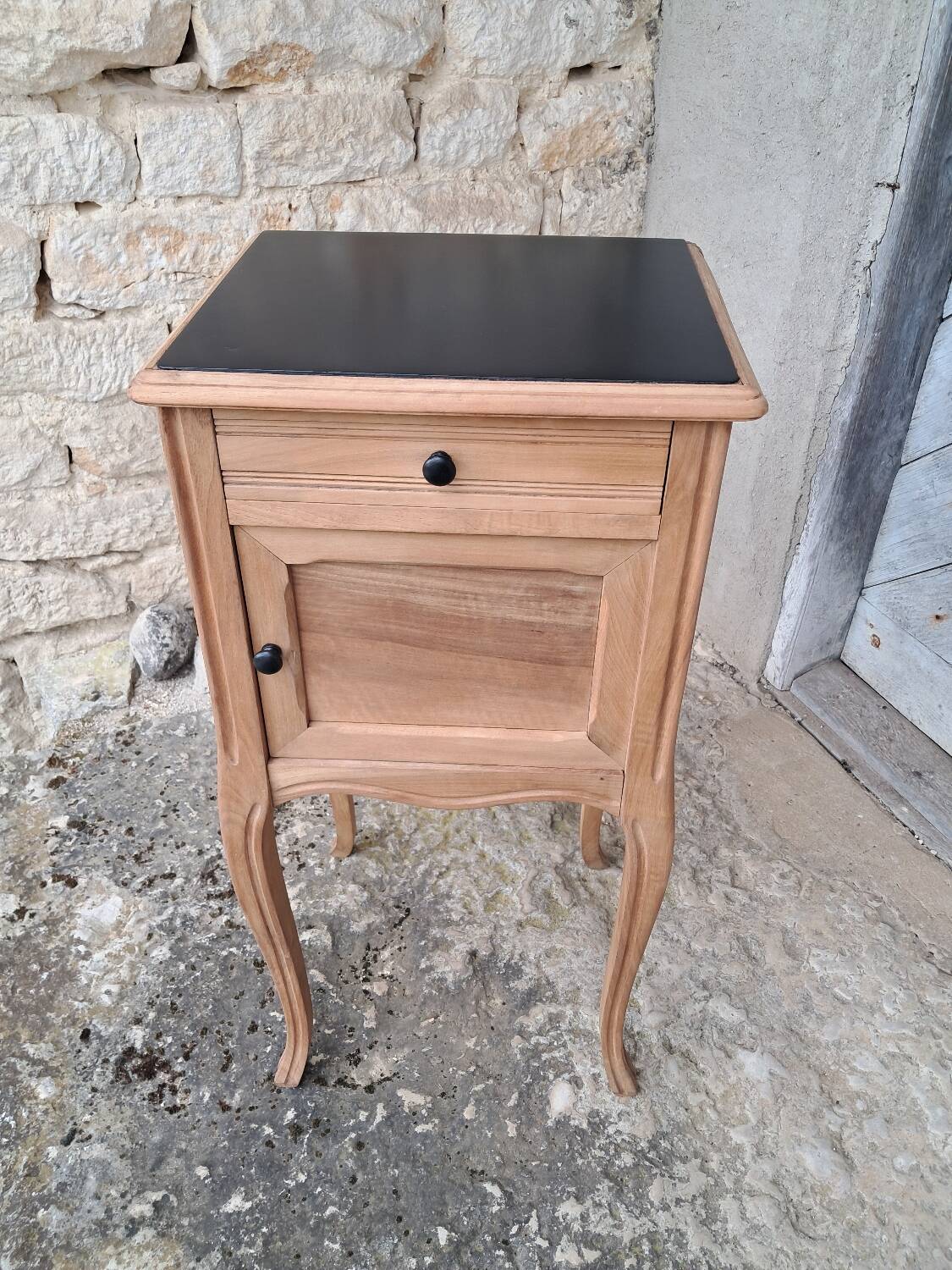 Airbrushed bedside table