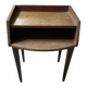Scandinavian teak bedside table (2 available)