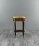 Louis XVI style gueridon in mahogany and gilded bronze, 20th century