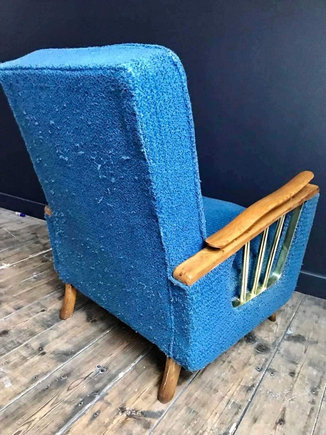 Fauteuil vintage, meuble siège ancien