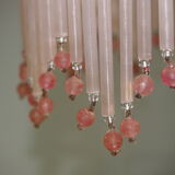 Light suspension/ beaded /vintage appliques