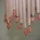 Light suspension/ beaded /vintage appliques