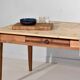 Vintage farmhouse table, oak legs