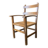 Spanish brutalist armchair, circa 1960