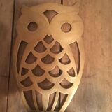 Brass table mat, 60s