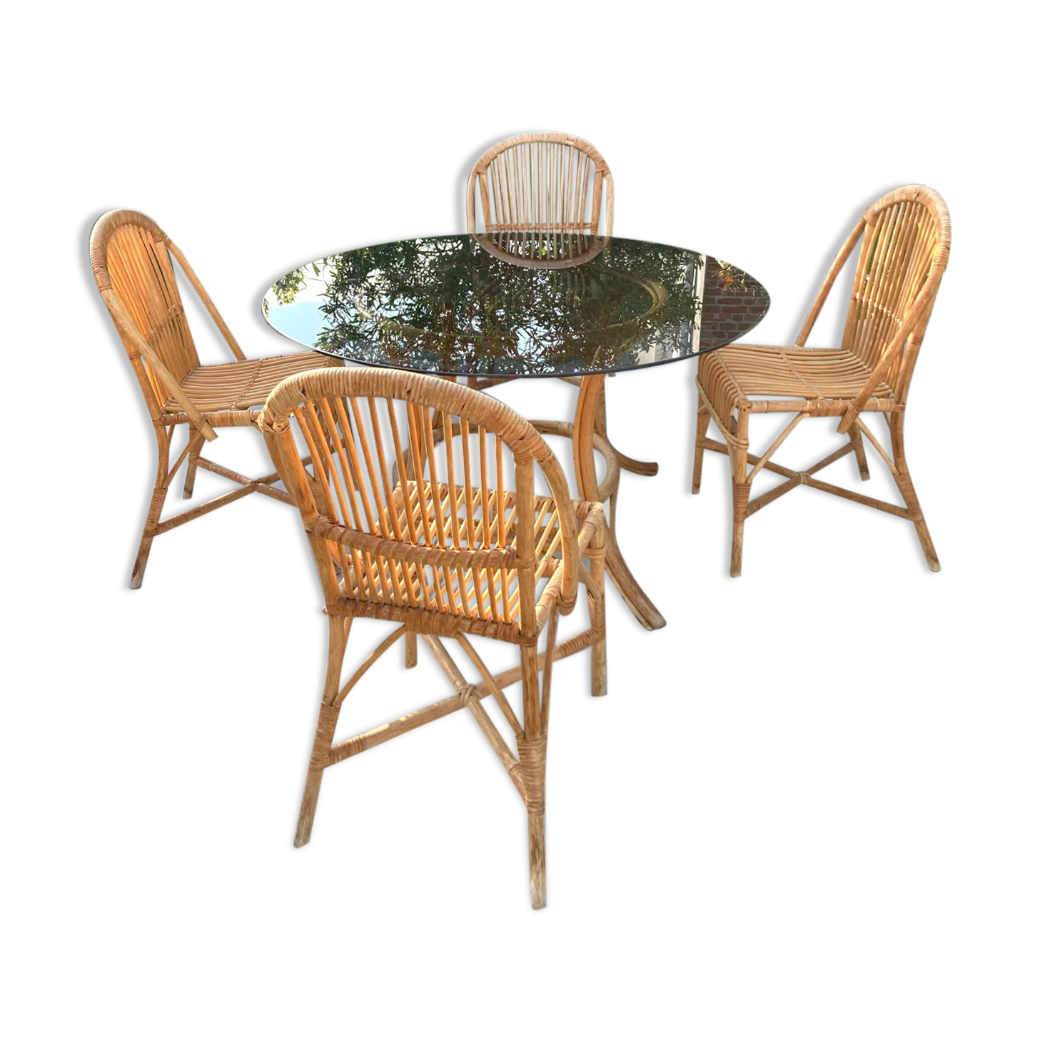 Rattan set