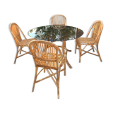 Rattan set