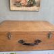 Wooden suitcase