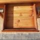 wooden table, bistro, countryside