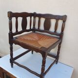 Vintage fireside armchair