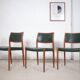 3 x chaises Niels Møller modèle 80