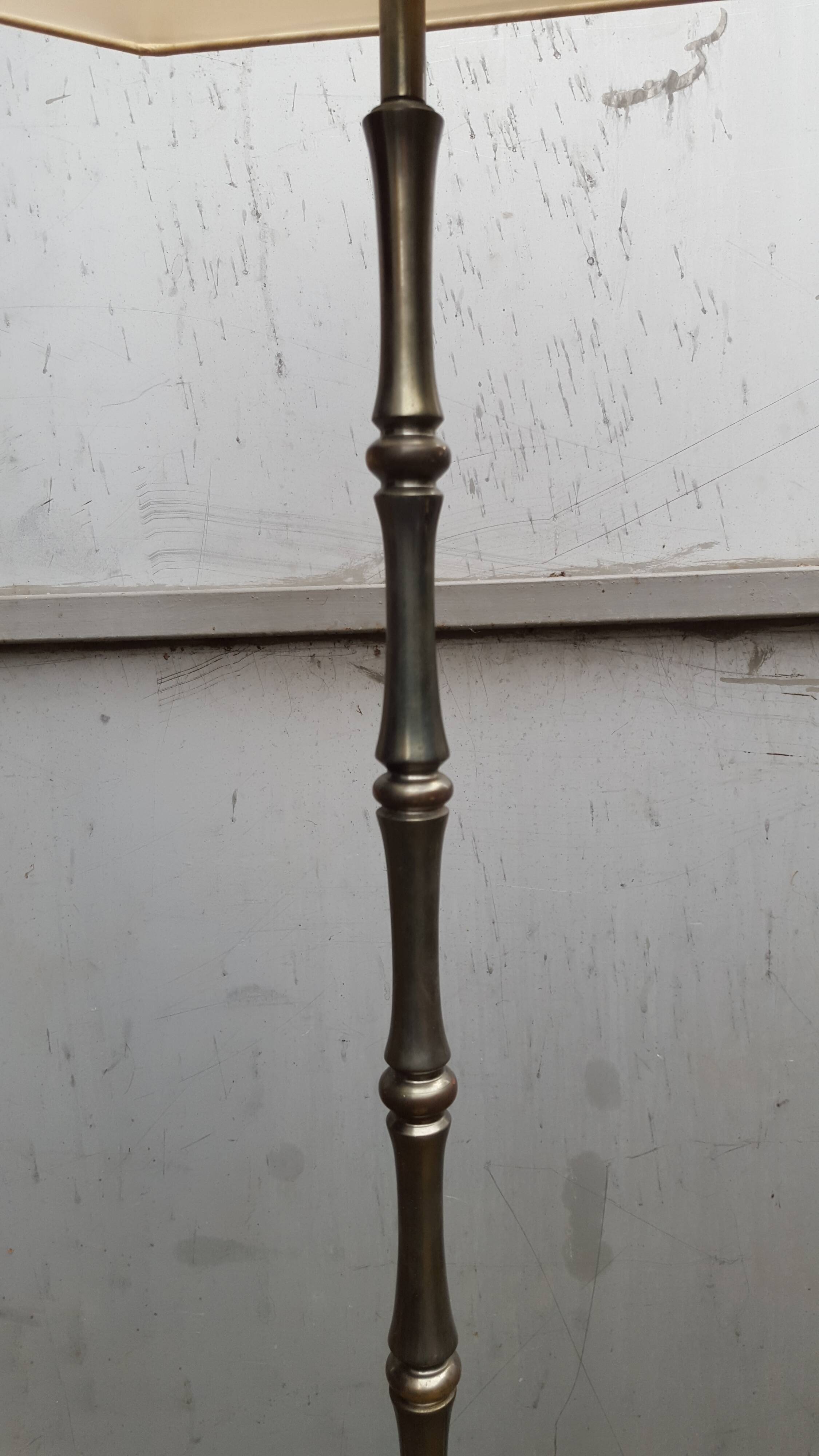 Vintage brass lamp 1960