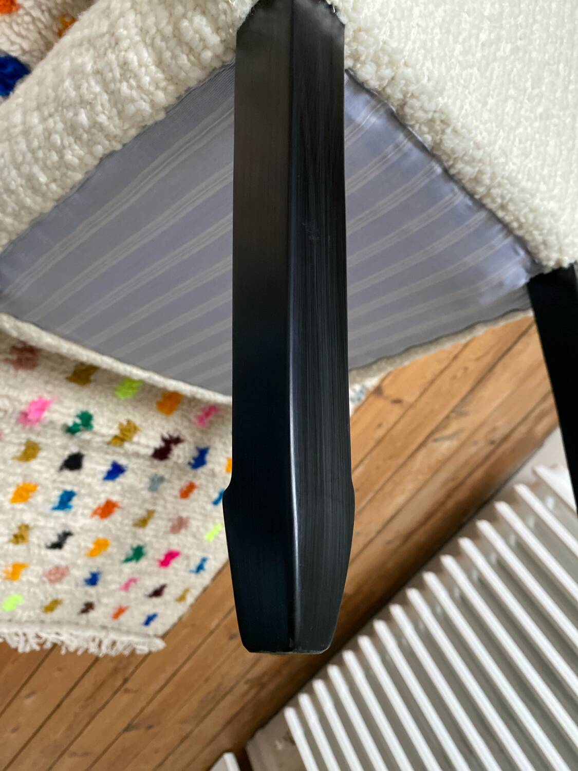 Restored empire armchair