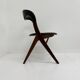 Vintage dining chair by Louis van Teeffelen , 1960's