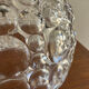 Glass pendant lamp with bubble patterns - 1960s