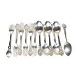 Table cutlery 19th regency style by Christofle