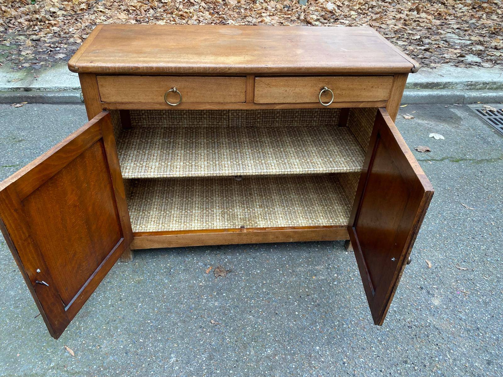 Buffet parisien en chêne massif du 19ème