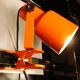 Philips orange 1970 adjustable clamp spot