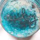 Large blue ceramic vase "Gauloise" – Potiers d’Accolay – Year 60