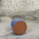 Vintage blue ceramic lamp
