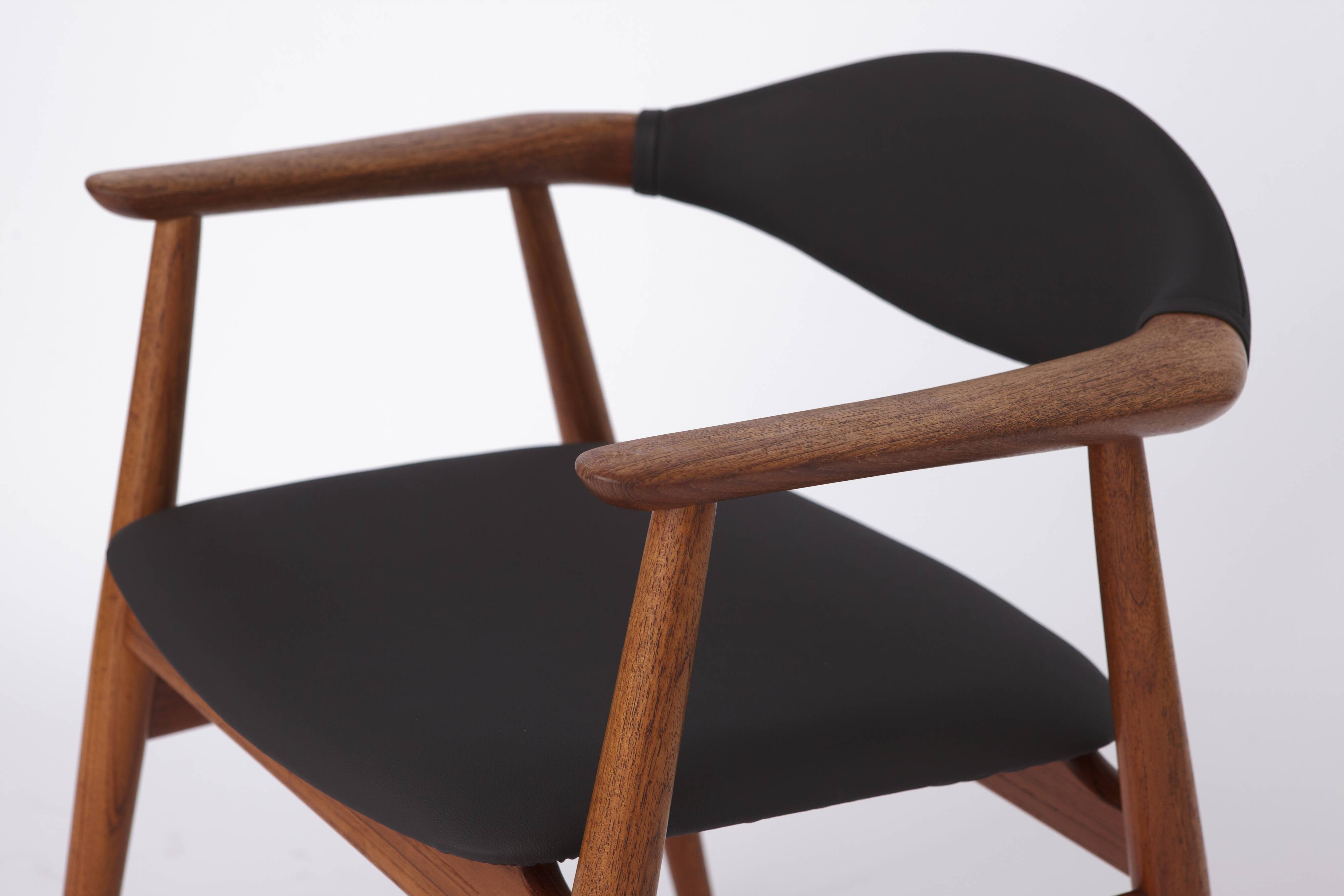Armchair Erik Kirkegaard, 1960s Denmark, Vintage, Teak, for manufacturer Glostrup