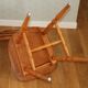 4 BAUMANN Tacoma chairs in black imitation leather and light beech