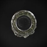 Unsigned Lalique Bacchantes vase in clear crystal, mid-20th century