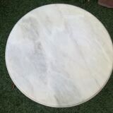 Louis XV coffee table bronze and marble