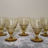 5 aperitif glasses