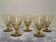 5 aperitif glasses