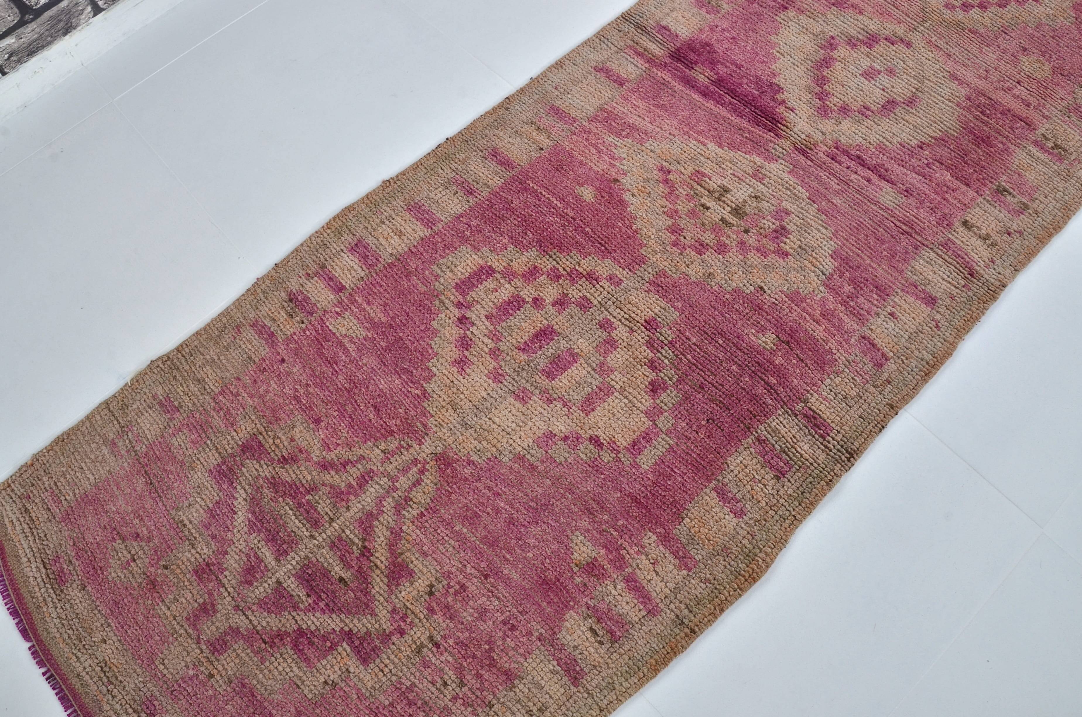 Oushak Handknotted Floral Runner sku 2179