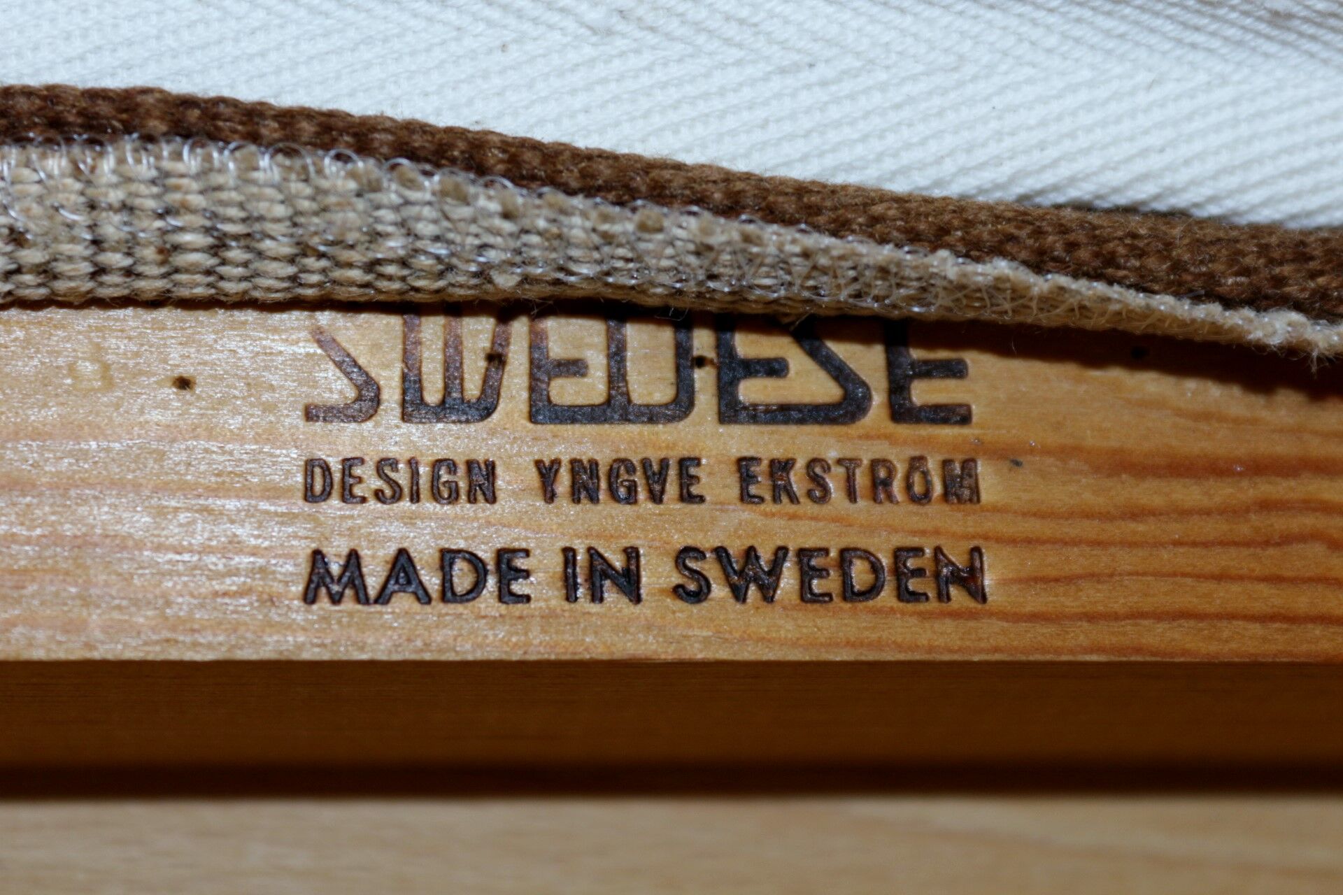 2 armchair game, Yngve Ekström for Swedese, Sweden, 1970